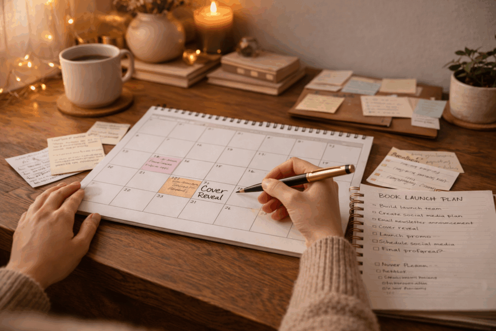 Book marketing planning for new authors