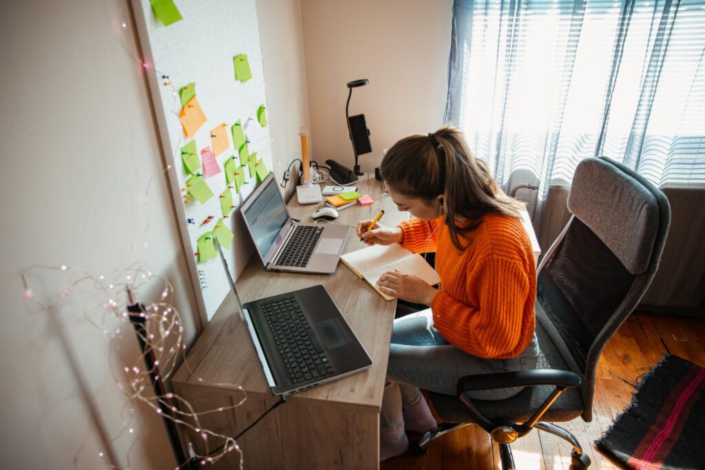 Indie author balancing writing marketing editing and publishing tasks